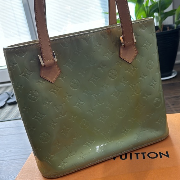 Lv vernis green shoulder bag - Picture 2 of 8